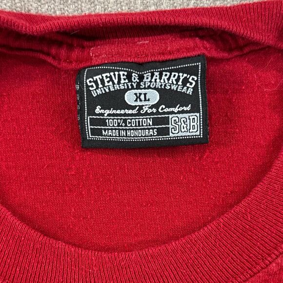 USC Trojans cropped red and yellow t-shirt #USCtrojans tee Size XL - Picture 4 of 5